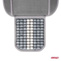 ΠΛΑΤΟΚΑΘΙΣΜΑ ΜΕ ΞΥΛΙΝΕΣ ΜΠΙΛΙΕΣ ΠΡΟΣΚΕΦΑΛΟ & ΥΠΟΣΤΗΡΙΞΗ ΣΤΗΝ ΜΕΣΗ ΓΚΡΙ/ΛΕΥΚΟ AMIO - 1 ΤΕΜ. Auto Moto Tyres 