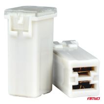 ΑΣΦΑΛΕΙΕΣ JapVal PAL ΜΙΝΙ 14mm ΘΗΛΥΚΕΣ 25A ΣΕ ΛΕΥΚΟ ΧΡΩΜΑ AMIO - 2 Τεμ. Auto Moto Tyres 