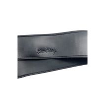 ΚΑΛΥΜΜΑ ΤΙΜΟΝΙΟΥ ΦΟΡΕΤΟ ΜΑΥΡΟ ΟΙΚΟΛΟΓΙΚΟ ΔΕΡΜΑ CARBON LOOK ΜΕ ΦΑΡΔΟΣ 80mm 37-39cm SIMONI RACING  - 1 τεμ. Auto Moto Tyres 