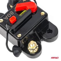 ΔΙΑΚΟΠΤΗΣ ΑΣΦΑΛΕΙΑΣ ΚΥΚΛΩΜΑΤΟΣ 12/24/36/48V 80A AMIO - 1 Τεμ. Auto Moto Tyres 