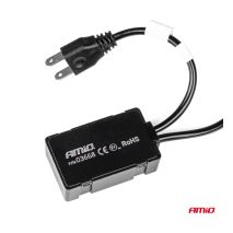 ΛΑΜΠΕΣ H7 PL-LENS SERIES 9>36V 60W 5.000K 3.800lm LED 2x4575 SMD CAN-BUS ΜΕ ΠΡΟΤΖΕΚΤΟΡΑ AMIO - 2 Τεμ. Auto Moto Tyres 