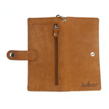 ΠΟΡΤΟΦΟΛΙ ΔΕΡΜΑΤΙΝΟ ΓΙΑ ΚΑΡΤΕΣ/ΧΡΗΜΑΤΑ/ΔΙΠΛΩΜΑ TRUCKER WALLET 45cmΑΛΥΣΙΔΑ RFID ΠΡΟΣΤΑΣΙΑ ΚΑΦΕ ΧΡΩΜΑ LAMPA - 1 τεμ. Auto Moto Tyres 