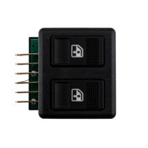 ΔΙΠΛΟΣ ΔΙΑΚΟΠΤΗΣ ΠΑΡΑΘΥΡΩΝ ΓΙΑ FIAT UNO 1996+ / LANCIA Y 1995+ 6PINS orig.181449680 ΝΤΥ - 1 TEM. Auto Moto Tyres 