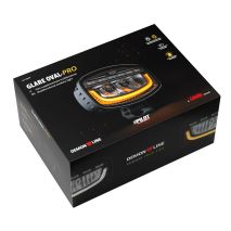 ΠΡΟΒΟΛΕΑΣ ΜΕ ΠΟΡΤΟΚΑΛΙ LED ΦΛΑΣ GLARE OVAL-PRO DEMON LINE 10>30V 51 LED 60W 3500lm 247x175x93mm LAMPA - 1 ΤΕΜ. Auto Moto Tyres 
