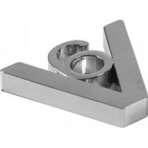 ΑΥΤΟΚΟΛΛΗΤΟ ΤΡΙΣΔΙΑΣΤΑΤΟ ΣΗΜΑ ΧΡΩΜΙΟΥ V6 ΑΔΙΑΒΡΟΧΟ LAMPA Auto Moto Tyres 