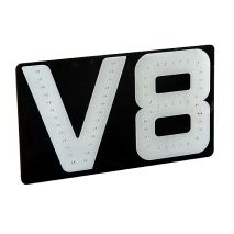 ΑΥΤΟΚΟΛΛΗΤΟ ΣΗΜΑ V8/24V, ΦΩΤΙΖΟΜΕΝΟ Auto Moto Tyres 