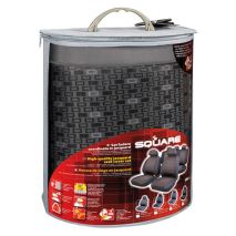 ΚΑΛΥΜΜΑΤΑ ΣΕΤ SQUARE ΑΝΘΡΑΚΙ Auto Moto Tyres 