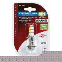 H1 24/28V P14,5s HYPER-LED39 ΛΕΥΚΟ 1ΤΕΜ. Auto Moto Tyres 