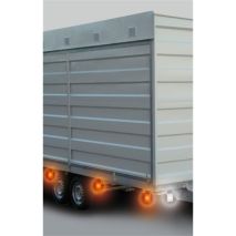 ΠΛΑΙΝΟ ΦΩΣ 110x45mm 12/24V ΠΟΡΤΟΚΑΛΙ Auto Moto Tyres 