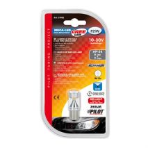 P21W 10-30V BA15s 750lm Μονοπολικό Κόκκινο (STOP) Διάθλασης MEGA-LED 54 CREE-LED BLISTER 1τεμ. Auto Moto Tyres 