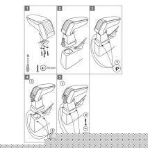 ΤΕΜΠΕΛΗΣ ΑΥΤΟΚΙΝΗΤΟΥ ARMSTER S ΓΙΑ SUZUKI SX4 S-CROSS 2015+  ΣΕ ΜΑΥΡΟ ΧΡΩΜΑ RATI - 1 ΤΕΜ. Auto Moto Tyres 