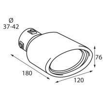 ΑΚΡΟ ΕΞΑΤΜΙΣΗΣ TS-65 Φ37-42mm Auto Moto Tyres 