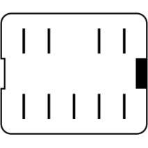 RENAULT MEGANE 1 9PIN ΔΙΑΚΟΠΤΗΣ ΑΛΑΡΜ orig.7700841043 Auto Moto Tyres 