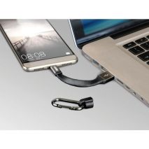 ΜΠΡΕΛΟΚ ΜΕ USB ΚΑΛΩΔΙΟ ΦΟΡΤΙΣΗΣ ΚΑΙ ΣΥΓΧΡΟΝΙΣΜΟΥ TYPE-C (10 cm) Auto Moto Tyres 