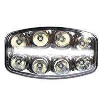 ΠΡΟΒΟΛΕΑΣ PLUTON NOVA 10-30V 18CREE LED 64W 6500lm ΚΑΡΦΙ ΜΕ NEON ΘΕΣΕΩΣ 245x170x89mm 1ΤΕΜ. Auto Moto Tyres 