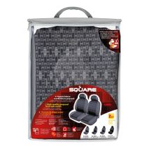 ΚΑΛΥΜΜΑΤΑ ΚΑΘΙΣΜΑΤΩΝ SQUARE ΑΝΘΡΑΚΙ 2ΤΕΜ. Auto Moto Tyres 