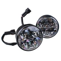 DRL 225se 12V OSRAM ΠΡΟΣΘΕΤΟ DAYTIME ΔΙΕΘΝΗ OSRAM ΜΕ 2x4HP LED ΣΤΡΟΓΓΥΛΟ 70x36mm 2ΤΕΜ. M-TECH Auto Moto Tyres 