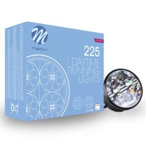 DRL 225se 12V OSRAM ΠΡΟΣΘΕΤΟ DAYTIME ΔΙΕΘΝΗ OSRAM ΜΕ 2x4HP LED ΣΤΡΟΓΓΥΛΟ 70x36mm 2ΤΕΜ. M-TECH Auto Moto Tyres 