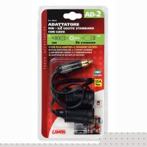 ΑΝΤΑΠΤΟΡΑΣ ΑΝΑΠΤΗΡΑ ΔΙΠΛΟΣ AD-2 12/24V 15A ΜΕ ΚΑΛΩΔΙΟ 20cm Auto Moto Tyres 