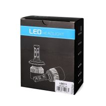 H11 LED SET C6 9-32V 6.500K 10.000lm 4 X 10W ΛΑΜΠΑ ΜΕ COB EPISTAR 1021 LED ΚΑΙ ΑΝΕΜΙΣΤΗΡΑΚΙ M-TECH - 2 ΤΕΜ. Auto Moto Tyres 