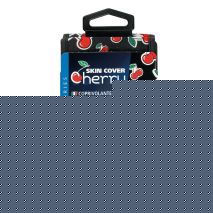 ΚΑΛΥΜΜΑ ΤΙΜΟΝΙΟΥ SKIN-COVER CHERRY-CILIEGE(ΚΕΡΑΣΙΑ) 35/37cm(S) ΜΑΥΡΟ ΕΛΑΣΤΙΚΟ ΠΟΛΥΕΣΤΕΡΙΚΟ 2mm ΠΑΧΟΣ Auto Moto Tyres 