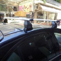 KIT ΜΕ ΜΠΑΡΕΣ ΟΡΟΦΗΣ ΓΙΑ MITSUBISHI LANCER 4D / 5D 07/2008+ ΑΛΟΥΜΙΝΙΟΥ TEMA MENABO (AL1-3360-FIX501FP)-2 ΤΕΜ. Auto Moto Tyres 