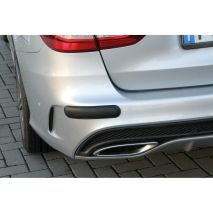 ΠΡΟΣΤΑΤΕΥΤΙΚΑ ΠΡΟΦΥΛΑΚΤΗΡΑ BUMPER PROTECTOR ΜΑΥΡΑ 250x52mm ΜΕ ΑΥΤΟΚΟΛΛΗΤΗ ΤΑΙΝΙΑ 3M 2 ΤΕΜ. Auto Moto Tyres 