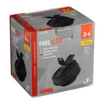 ΤΑΠΑ ΡΕΖΕΡΒΟΥΑΡ ΠΕΤΡΕΛΑΙΟΥ D-6 60mm ΒΙΔΩΤΗ ΜΕ 2 ΚΛΕΙΔΙΑ LAMPA - 1 ΤΕΜ. Auto Moto Tyres 