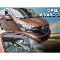 ΑΝΕΜΟΘΡΑΥΣΤΕΣ ΓΙΑ FIAT TALENTO 2016+ / OPEL VIVARO 2 2014-2019 / RENAULT TRAFIC 3 2014+ ΚΟΝΤΟ ΖΕΥΓΑΡΙ VAN ΑΠΟ ΕΥΚΑΜΠΤΟ ΦΙΜΕ ΠΛΑΣΤΙΚΟ HEKO - 2 ΤΕΜ. Auto Moto Tyres 