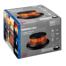 ΦΑΡΟΣ ΠΕΡΙΣΤΡΕΦΟΜΕΝΟΣ ΜΕ ΙΣΙΑ ΒΑΣΗ 8LED RL-14 9-32V 3 ΛΕΙΤΟΥΡΓΙΩΝ ΒΙΔΩΤΟΣ ΠΟΡΤΟΚΑΛΙ 110x75mm Auto Moto Tyres 