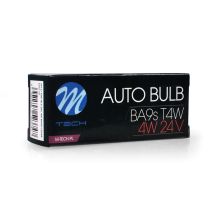 T4W 24V 4W BA9s STANDARD ΑΛΟΓΟΝΟΥ  M-TECH-10 ΤΕΜ. Auto Moto Tyres 