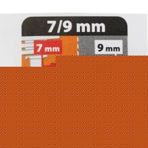 ΑΛΥΣΙΔΕΣ ΧΙΟΝΙΟΥ NX-7 7/9MM GR8 ΔΙΠΛΟΥ ΠΑΧΟΥΣ (ΕΣΩΤΕΡΙΚΑ 7mm + ΕΞΩΤΕΡΙΚΑ 9mm) LAMPA - 2 ΤΕΜ. Auto Moto Tyres 