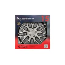 ΤΑΣΙΑ 15" DAKAR NC ΑΣΗΜΙ/ΜΑΥΡΟ - AMIO ΣΕΤ 4ΤΕΜ ΣΕ KOYTI Auto Moto Tyres 