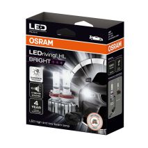 H8/H9/H11/H16 PGJ19-X 12V 19W 6.000K 1900lm LED LEDRIVING HL BRIGHT OSRAM LAMPA -2 ΤΕΜ Auto Moto Tyres 
