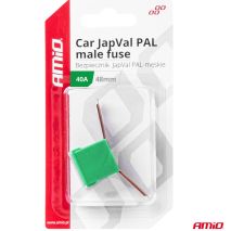 ΑΣΦΑΛΕΙΑ JapVal PAL ΑΡΣΕΝΙΚΗ 48mm 40A ΣΕ ΠΡΑΣΙΝΟ ΧΡΩΜΑ AMIO - 1 Τεμ. Auto Moto Tyres 