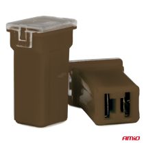 ΑΣΦΑΛΕΙΕΣ JapVal PAL ΜΙΝΙ 17mm ΘΗΛΥΚΕΣ 70A ΣΕ ΚΑΦΕ ΧΡΩΜΑ AMIO - 2 Τεμ. Auto Moto Tyres 