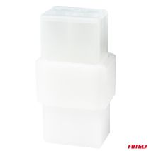 ΦΙΣΑ ΣΥΝΔΕΣΗΣ ΚΑΛΩΔΙΩΝ 4 ΥΠΟΔΟΧΩΝ ΜΕ ΠΛΑΣΤΙΚΟ ΚΟΥΜΠΩΜΑ AMIO - 1 σετ. Auto Moto Tyres 