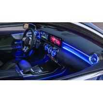 ΤΑΙΝΙΑ ΕΣΩΤΕΡΙΚΟΥ ΦΩΤΙΣΜΟΥ RGB ATMOSPHERE LED 5  500cm 12V ΜΕ USB ΓΙΑ ΣΥΝΔΕΣΗ ANDROID & iOS SIMONI RACING  - 1 τεμ. Auto Moto Tyres 