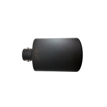 ΑΚΡΟ (ΜΠΟΥΚΑ) ΕΞΑΤΜΙΣΗΣ ΜΑΥΡΟ ΜΑΤ Φ37-54 mm (ΜΗΚΟΣ 255 mm/ΔΙΑΜΕΤΡΟΣ ΕΞΩΤΕΡΙΚΗ 150x100mm) SIMONI RACING  - 1 τεμ. Auto Moto Tyres 