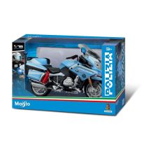ΜΙΝΙΑΤΟΥΡΑ BMW R1200RT MOTO ΑΣΤΥΝΟΜΙΑΣ POLIZIA 1:18 BURAGO - 1 ΤΕΜ. Auto Moto Tyres 