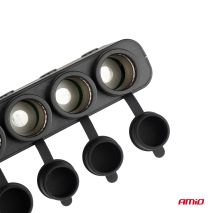 ΑΝΤΑΠΤΟΡΑΣ ΑΝΑΠΤΗΡΑ ΤΕΤΡΑΠΛΟΣ 12/24V 216W MAX ΜΕ 2 ΘΥΡΕΣ USB PD30W/QC3.0 AMIO - 1 Τεμ. Auto Moto Tyres 