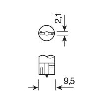 ΣΕΤ ΛΑΜΠΑΚΙΑ BLUE XENON W5W Auto Moto Tyres 
