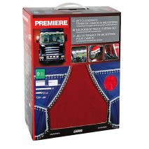 ΣΕΤ ΚΟΥΡΤΙΝΑΚΙΑ-ΣΚΙΑΣΤΡΑ ΦΟΡΤΗΓΟΥ PREMIE ΚΟΚΚΙΝΟ Auto Moto Tyres 