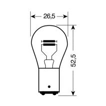 ΛΑΜΠΑ P21/4W BAZ15d ΔΙΠΟΛΙΚΗ ΠΑΡΑΚΕΝΤΡΗ Auto Moto Tyres 