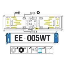 ΠΛΑΙΣΙΟ ΜΟΝΟ ΙΤΑΛΙΚΩΝ ΠΙΝΑΚΙΔΩΝ ΧΡΩΜΙΟ Auto Moto Tyres 