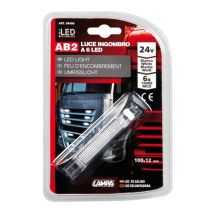 ΦΩΣ ΦΟΡΤΗΓΟΥ 6LED ΛΕΥΚΟ 24V 100mm Auto Moto Tyres 