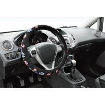 ΚΑΛΥΜΜΑ ΤΙΜΟΝΙΟΥ BLOSSOM ΜΑΥΡΟ ΧΡΩΜΑ ΜΕ ΕΓΧΡΩΜΑ  ΛΟΥΛΟΥΔΙΑ ΑΟΣΜΟ ΟΙΚΟΛΟΓΙΚΟ/ ΜΗ ΤΟΞΙΚΟ/ ΑΝΑΚΥΚΛΩΣΙΜΟ ΥΛΙΚΟ Auto Moto Tyres 