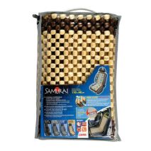 ΠΛΑΤΟΚΑΘΙΣΜΑ SAMURAI ΜΕ ΞΥΛΙΝΗ ΜΠΙΛΙΑ (110 x 40 cm) ΜΠΕΖ/ΚΑΦΕ -1ΤΕΜ. Auto Moto Tyres 