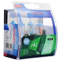 H4 ΛΑΜΠΑ 12V 60/55W P43t POWERTEC RAINBOW EXTREME WEATHER CONTROL M-TECH - 2 ΤΕΜ. Auto Moto Tyres 