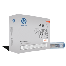 DRL 955LG 12V OSRAM ΠΡΟΣΘΕΤΟ DAYTIME ΔΙΕΘΝΗ ΜΕ 2x2LED 185x40x25mm 2ΤΕΜ. Auto Moto Tyres 